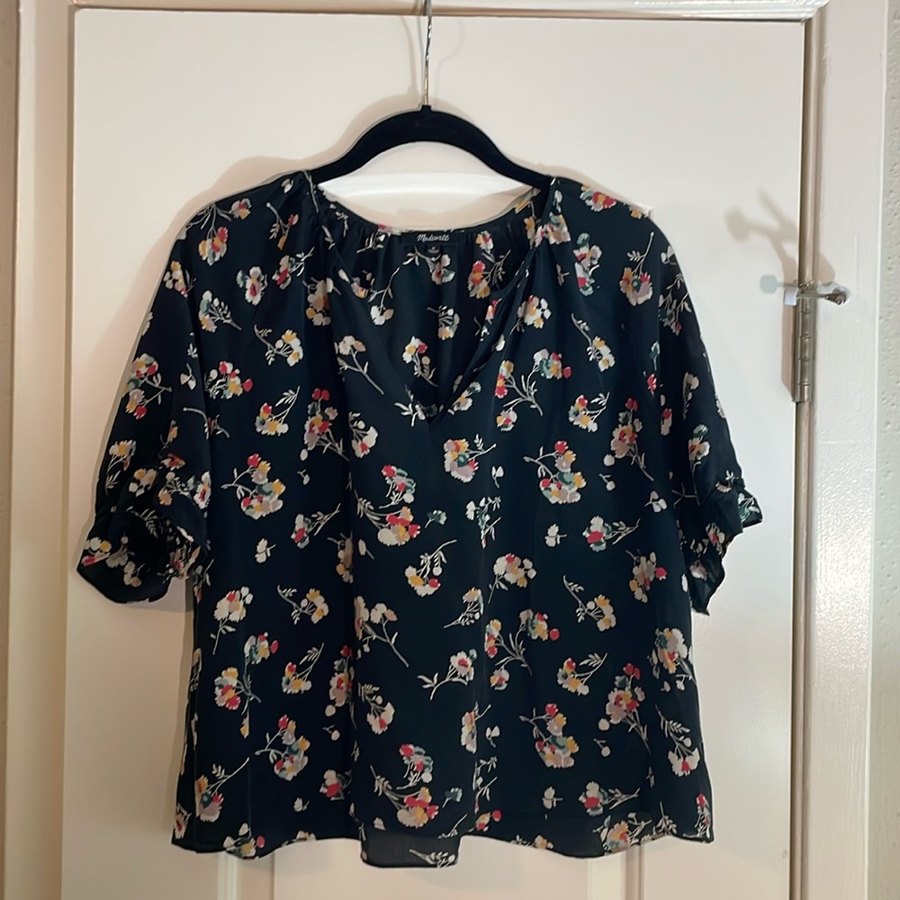 Madewell Colorful Blouse